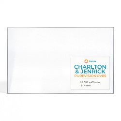 Vitre Charlton & Jenrick PUREVISION PV85 - Verre Rectangle pour poêle à bois