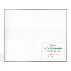 Vitre Woodwarm RACKFIELD - Verre Rectangle pour poêle à bois