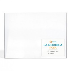 La Nordica ROSA Glas - Rechteck Kaminglas für Kaminofen