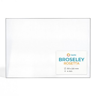 Broseley ROSETTA Glas - Rechteck Kaminglas für Kaminofen