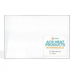 Acr Heat Products ROWANDALE Glas - Rechteck Kaminglas für Kaminofen