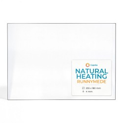 Natural Heating RUNNYMEDE Glass - Rectangular glass panel for wood burning stove