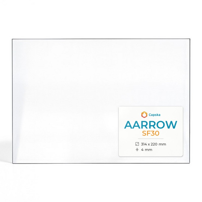 Aarrow SF30 Glas - Rechteck Kaminglas für Kaminofen | Kaufen Sie hier!