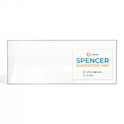 Spencer SHERWOOD MK1 Glas - Rechteck Kaminglas für Kaminofen