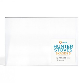 Vitre Hunter SKAGEN 5 - Verre Rectangle pour poêle à bois