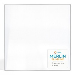 Merlin SLIMLINE Glas - Rechteck Kaminglas für Kaminofen