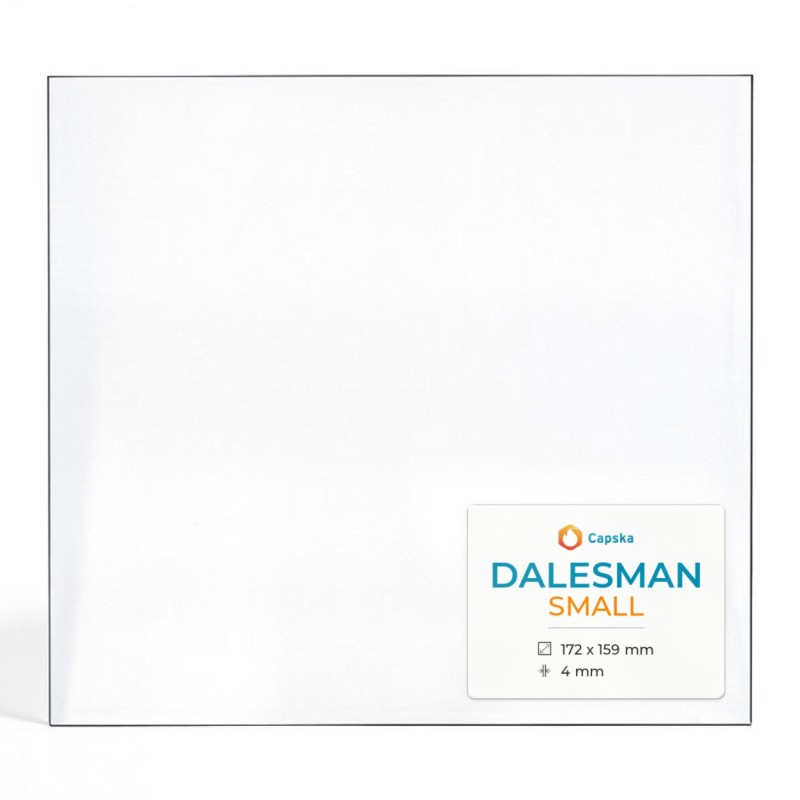 Dalesman SMALL Glass - Rectangular Glass Panel for Wood Burning Stove