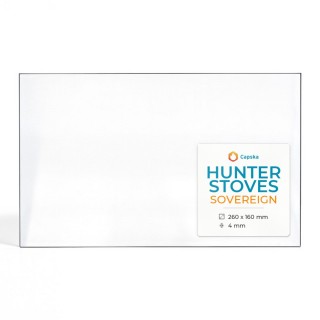 Vitre Hunter SOVEREIGN - Verre Rectangle pour poêle à bois