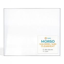 Morso SQUIRREL 1430 CLEANHEAT Glass - Rectangular glass panel for wood burning stove