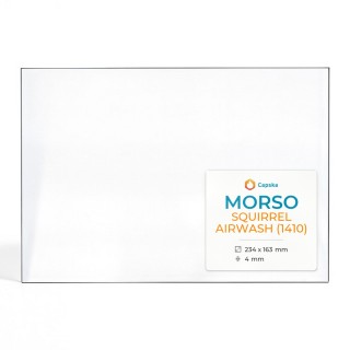 Morso SQUIRREL AIRWASH (1410) Glas - Rechteck Kaminglas