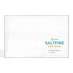 Vitre Saltfire ST/X WIDE - Verre Rectangle pour poêle à bois