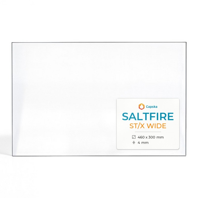 Vetro Saltfire ST/X WIDE - Vetro Rettangolo per stufa a legna