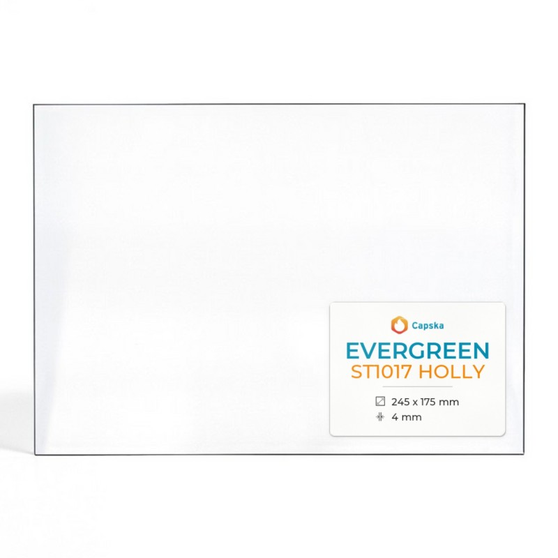 Evergreen ST1017 HOLLY Glas für Kaminofen - Rechteckiges Kaminglas