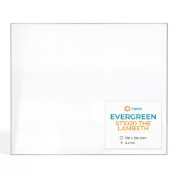 Vetro Evergreen ST1020 THE LAMBETH - Vetro Rettangolo per stufa a legna