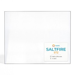 Saltfire ST2 Glas - Rechteck Kaminglas für Kaminofen
