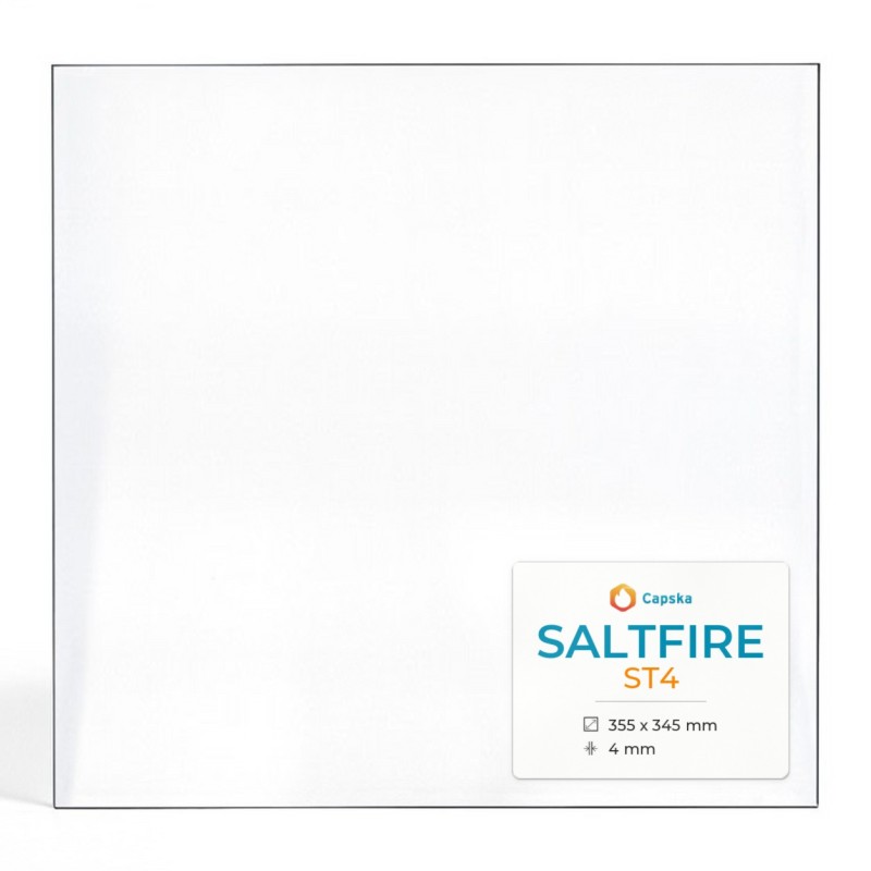 Vetro Saltfire ST4 - Vetro Rettangolo per stufa a legna