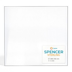 Vitre Spencer STERLING - Verre Rectangle pour poêle à bois