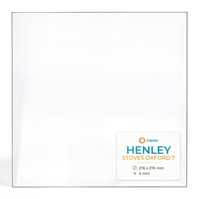 Vitre Henley STOVES OXFORD 7 - Verre Rectangle pour poêle à bois