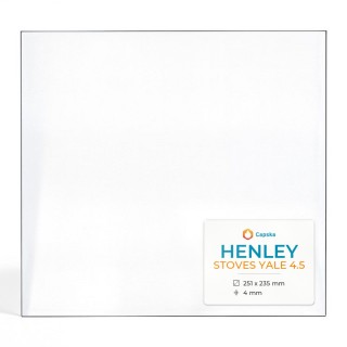 Vetro Henley STOVES YALE 4.5 - Vetro Rettangolo per stufa a legna