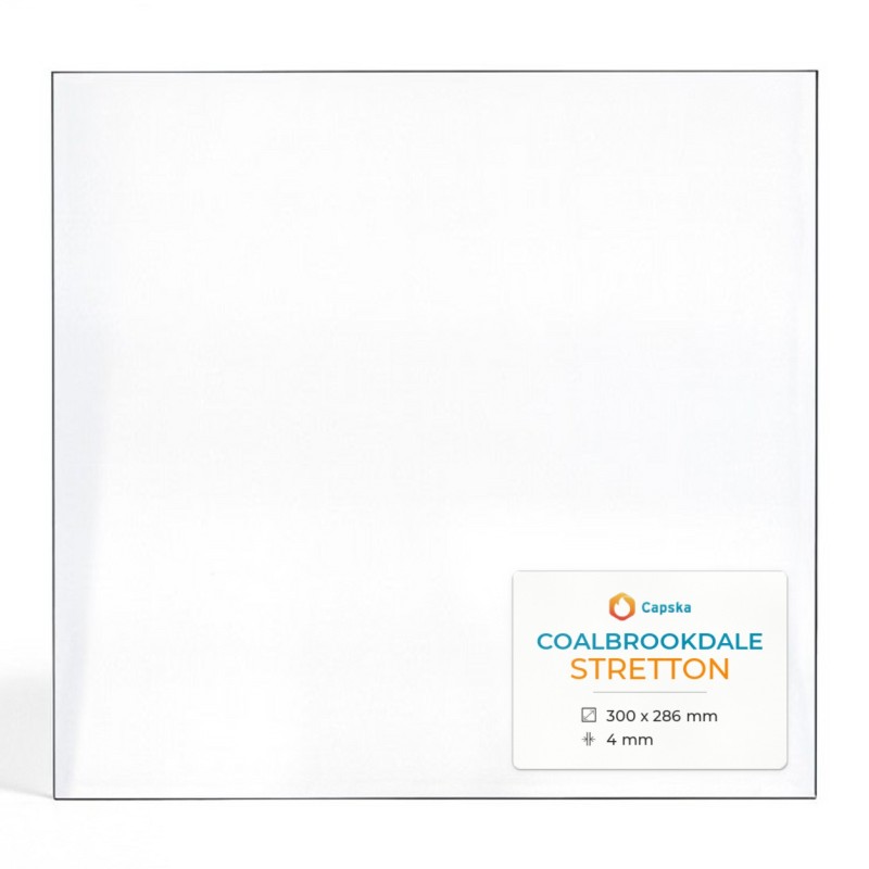 Coalbrookdale STRETTON Glass Panel for Wood Burning Stove