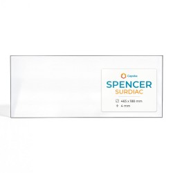 Vitre Spencer SURDIAC - Verre Rectangle pour poêle à bois