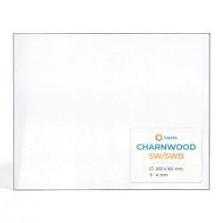 Charnwood SW/SWB Glass - Rectangular glass panel for wood burning stove