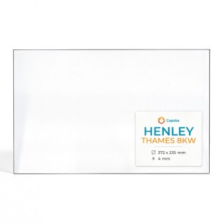 Henley THAMES 8KW Glass - Rectangular Panel for Wood Burning Stove