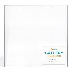 Gallery TIGER CUB Glas - Rechteck Kaminglas für Kaminofen