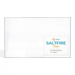 Vitre Saltfire TITAN - Verre Rectangle pour poêle à bois