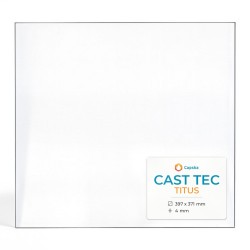 Vitre Cast Tec TITUS - Verre Rectangle pour poêle à bois