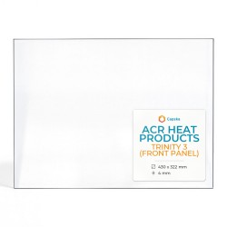 Acr Heat Products TRINITY 3 (FRONT PANEL) Glass - Rectangular glass panel for wood burning stove