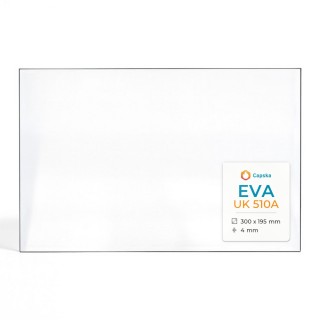 Glas für Kaminofen Eva UK 510A - Rechteckiges Kaminglas