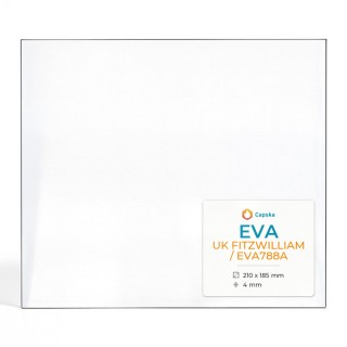 Vitre Eva UK FITZWILLIAM / EVA788A - Verre Rectangle pour poêle à bois