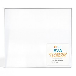 Vitre Eva UK LORENZO / EVASA002 - Verre Rectangle pour poêle à bois