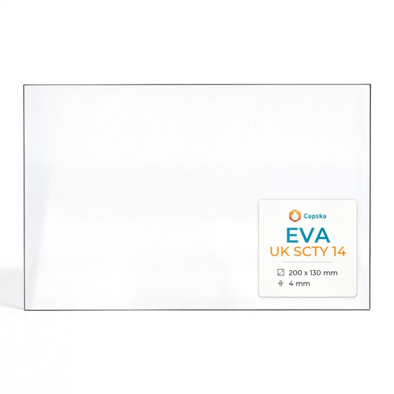 Vitre Eva UK SCTY 14 - Verre Rectangle pour poêle à bois