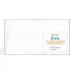 Eva UK WINCHESTER (SIDE PANEL) Glass - Rectangular glass panel for wood burning stove