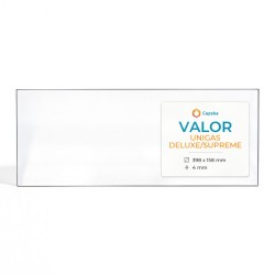 Valor UNIGAS DELUXE/SUPREME Glass - Rectangular glass panel for wood burning stove