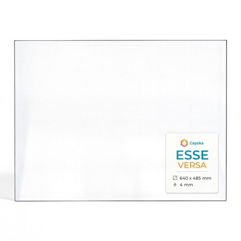 ESSE VERSA Glass - Rectangular Panel for Wood Burning Stove