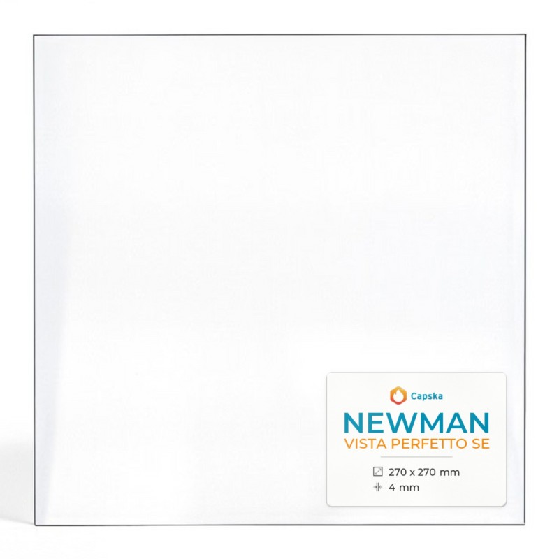 Vitre Newman VISTA PERFETTO SE - Verre Rectangle pour poêle à bois