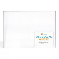 Vitre All Blacks WARRIOR - Verre Rectangle pour poêle à bois