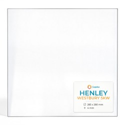 Henley WESTBURY 5KW Glass - Rectangular glass panel for wood burning stove