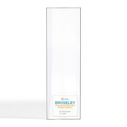 Broseley WINCHESTER MK1 (SIDE PANEL) Glass - Rectangular glass panel for wood burning stove