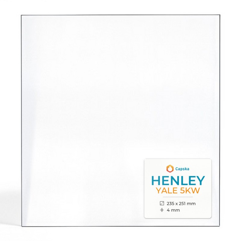 Henley YALE 5KW Glas - Kaminglas für Kaminofen