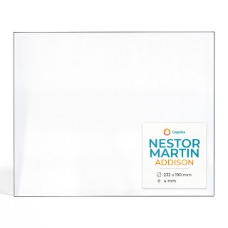 Nestor Martin ADDISON Glass - Rectangular Panel for Wood Burning Stove