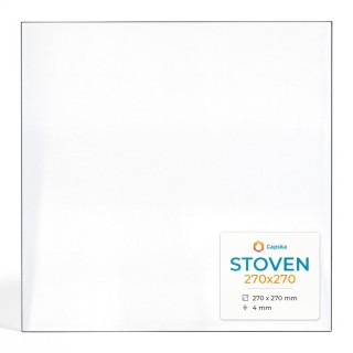Vitre Stoven 270x270 - Verre Rectangle pour poêle à bois