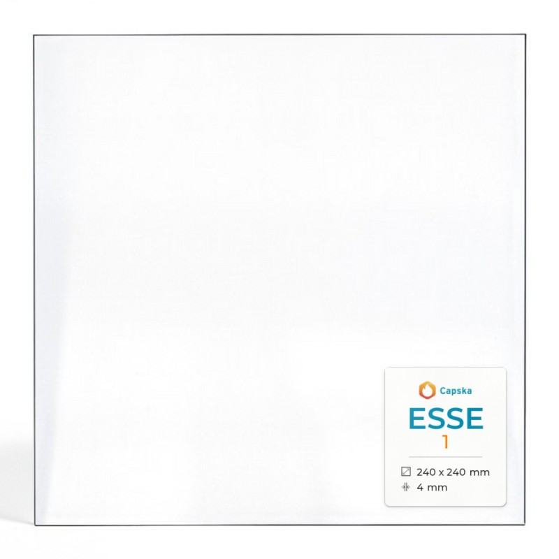 ESSE 1 Glas - Rechteck Kaminglas für Kaminofen | Kaufen Sie jetzt!