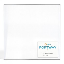 Vitre Portway 1 - Verre Rectangle pour poêle à bois