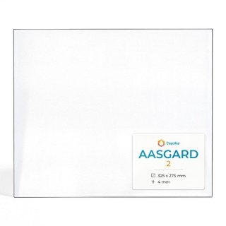 Aasgard 2 Glas - Rechteck Kaminglas für Kaminofen