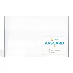 Vetro Aasgard 4 - Vetro Rettangolo per stufa a legna