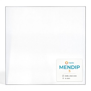 Vetro Mendip 5 - Rettangolo per stufa a legna